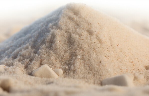 Песок кварцевый, вид песка